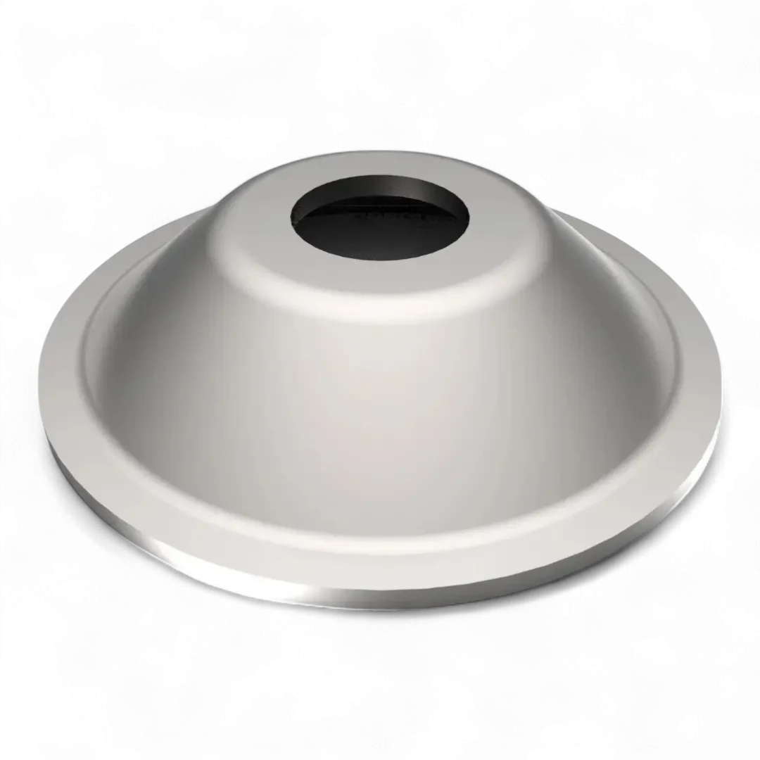 Tellerfuß als Zubehör für Stapelgestelle in Industrie & Lager. Der Fußteller sorgt für einen stabilen Stand des Gestells und schützt den Untergrund.